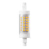 GloboStar® 60395 Λάμπα LED R7S 78mm 7W 791lm 360° AC 220-240V IP20 Φ2 x Υ7.8cm Θερμό Λευκό 2700K – 3 Years Warranty
