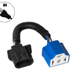 GloboStar® 85551 Αντάπτορας – Μετατροπέας από H13 σε H4 για Jeep Wrangler Μοντέλο JK από 2007 έως 2018