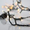 ΣΕΙΡΑ, 700 LED 3mm, 31V ΜΕΤΑΣΧΗΜΑΤΙΣΤΗ, 4 ΕΠΕΚΤΑΣΕΙΣ ΩΣ 2 ΣΕΤ,  ΠΡΑΣΙΝΟ PVC ΚΑΛΩΔΙΟ, ΘΕΡΜΟ ΛΕΥΚΟ LED, ΑΝΑ 5cm, ΠΡΟΕΚΤΑΣΗ ΠΑΡΟΧΗΣ 3m, ΙΡ44 EUROLAMP – 600-15561