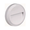 ΦΩΤΙΣΤΙΚΟ ΔΙΑΔΡΟΜΩΝ ΣΚΑΛΟΠΑΤΙΩΝ LED SLIM Φ150Χ27mm 2W 60lm IP65 ΠΛΑΣΤΙΚΟ ΛΕΥΚΟ SEASIDE UNIVERSE – 1-U005616