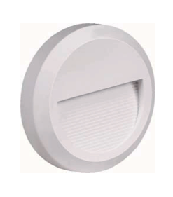 ΦΩΤΙΣΤΙΚΟ ΔΙΑΔΡΟΜΩΝ ΣΚΑΛΟΠΑΤΙΩΝ LED SLIM Φ150Χ27mm 2W 60lm IP65 ΠΛΑΣΤΙΚΟ ΛΕΥΚΟ SEASIDE UNIVERSE – 1-U005616