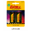 C ΑΛΚΑΛΙΚΗ ΜΠΑΤΑΡ.ΚΑΡΤΕΛΑ 2ΤΕΜ EXCELL – 2-EXLR14