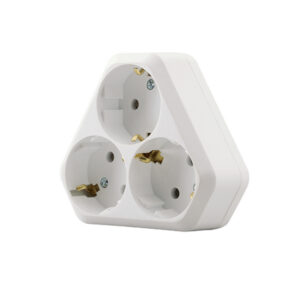ADAPTOR ΣΟΥΚΟ 3ΠΛΟΣ ΤΡΙΓΩΝΟ 16Α MAKEL – 2-M10001204