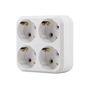 ADAPTOR ΣΟΥΚΟ 4ΠΛΟΣ ΤΕΤΡΑΓΩΝΟ 16Α MAKEL – 2-M10001205