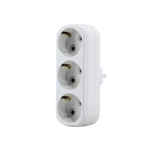 ADAPTOR ΣΟΥΚΟ 3ΠΛΟΣ ΚΑΘΕΤΟ 16Α MAKEL – 2-M10033