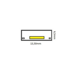 LED Ταινία 18W 230V Universe 865lm Αδιάβροχη IP65 Μπλε 1 Μέτρο 2-U004220