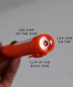 ΦΑΚΟΣ ΕΡΓΑΣΙΑΣ LED 1W/60lm+3W/120lm ΜΕ ΜΑΓΝΗΤΗ & ΚΛΙΠ 23χ165mm (ΔΕΧΕΤΑΙ ΜΠΑΤΑΡΙΕΣ 2xΑΑ) UNIVERSE 2-U004503