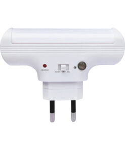 ΦΩTAKI ΝΥΚΤΟΣ LED SMD 1W 6500K 230V ΜΕ ΑΙΣΘΗΤΗΡΑ ΦΩΤΟΣ ΚΑΙ ΜΠΑΤΑΡΙΑ Li-ion ΣΥΝΕΧΟΥΣ & ΜΗ ΣΥΝΕΧΟΥΣ ΛΕΙΤΟΥΡΓΙΑΣ UNIVERSE – 2-U005296