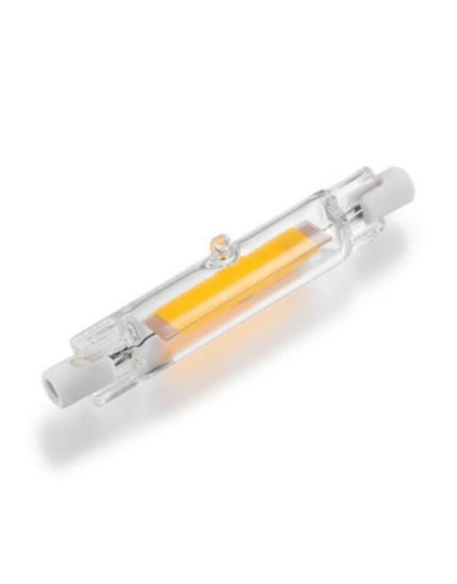 ΛΑΜΠΑ LED COB R7S 78MM GLASS 5W 3000K 220-240V 500lm UNIVERSE – 2-U009157