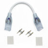 A FLAT ΣΥΝΔΕΣΜΟΣ 2ΚΑΛΩΔΙΩΝ ΓΙΑ TAINIA LED ΜΟΝΟΧΡΩΜΗ UNIVERSE – 2-U009577