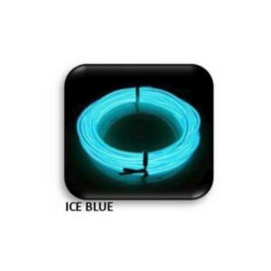 NEON FLUORESCENT LIGHT ICE BLUE 3m ΜΕ ΤΡΟΦΟΔΟΤΙΚΟ ΜΠΑΤΑΡΙΑΣ (2ΧΑΑ not icl.) UNIVERSE – 2-U011082