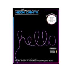 NEON FLUORESCENT LIGHT BLUE 3m ΜΕ ΤΡΟΦΟΔΟΤΙΚΟ ΜΠΑΤΑΡΙΑΣ (2ΧΑΑ not icl.) UNIVERSE – 2-U011099