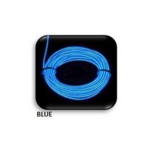 NEON FLUORESCENT LIGHT BLUE 3m ΜΕ ΤΡΟΦΟΔΟΤΙΚΟ ΜΠΑΤΑΡΙΑΣ (2ΧΑΑ not icl.) UNIVERSE – 2-U011099