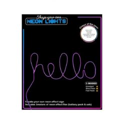 NEON FLUORESCENT LIGHT PINK 3m ΜΕ ΤΡΟΦΟΔΟΤΙΚΟ ΜΠΑΤΑΡΙΑΣ (2ΧΑΑ not icl.) UNIVERSE – 2-U011112