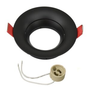 ΣΠΟΤ ΧΩΝEYTO ΣΤΑΘΕΡΟ Φ62mm 1xMR16/GU10 MAX 50W ΑΛΟΥΜΙΝΙΟΥ ΜΑΥΡΟ UNIVERSE – 2-U011815