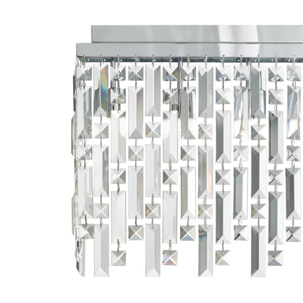 IDEAL LUX Κρεμαστό Φωτιστικό  ELISIR 8xG9 Χρωμίου – 200002