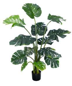 GloboStar® Artificial Garden MONSTERA 20003 Τεχνητό Διακοσμητικό Φυτό Μονστέρα Υ150cm