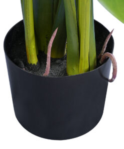 GloboStar® Artificial Garden MONSTERA 20003 Τεχνητό Διακοσμητικό Φυτό Μονστέρα Υ150cm