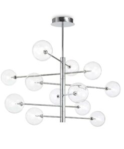 IDEAL LUX Κρεμαστό Φωτιστικό EQUINOXE 12xG4 Χρωμίου – 200118