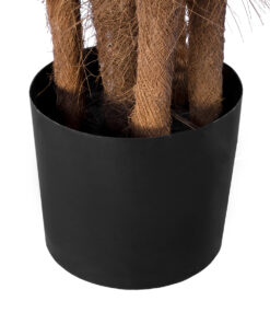 GloboStar® Artificial Garden PALM TREE 20014 Τεχνητό Διακοσμητικό Φυτό Φοινικόδεντρο Βεντάλια Υ210cm