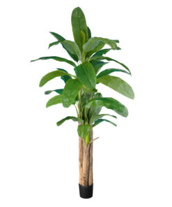 GloboStar® Artificial Garden BANANA TREE 20019 Τεχνητό Διακοσμητικό Φυτό Μπανανιά – Μπανανόδεντρο Υ280cm