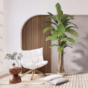 GloboStar® Artificial Garden BANANA TREE 20019 Τεχνητό Διακοσμητικό Φυτό Μπανανιά – Μπανανόδεντρο Υ280cm