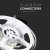 LED Ταινία 8W V-TAC Dimmable 800lm/m Ψυχρό Λευκό 6400K 5 Μέτρα – 212002