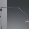 Φωτιστικό Τοίχου Trio Lighting   E27 Μαύρο Ματ Μεταλλικό    200200132