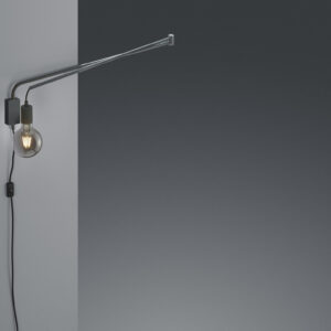 Φωτιστικό Τοίχου Trio Lighting   E27 Μαύρο Ματ Μεταλλικό    200200132