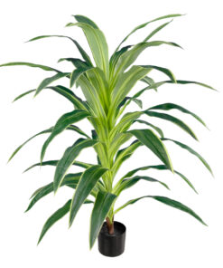 GloboStar® Artificial Garden BRAZILIAN IRON 20020 Τεχνητό Διακοσμητικό Φυτό Αρωματική Δράκαινα Υ140cm