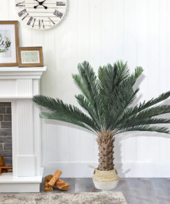 GloboStar® Artificial Garden CYCADS 20022 Τεχνητό Διακοσμητικό Φυτό Αρωματική Κύκας Υ120cm