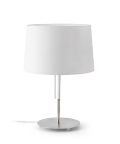 Faro Barcelona VOLTA Επιτραπέζιο Λευκό Φωτιστικό E27 – 20025