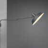 Φωτιστικό Τοίχου Trio Lighting   E27 Μαύρο Ματ Μεταλλικό    200300132