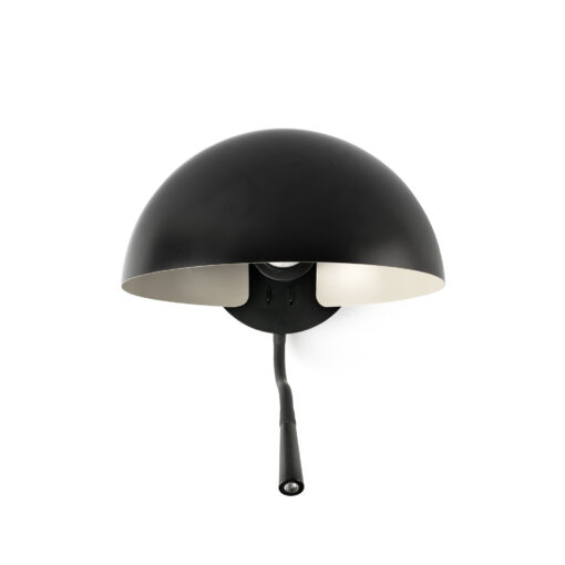 Faro Barcelona DOMINICA BLACK WALL LAMP 1XE27 LED READER 1W 3000K – 20032-123FR