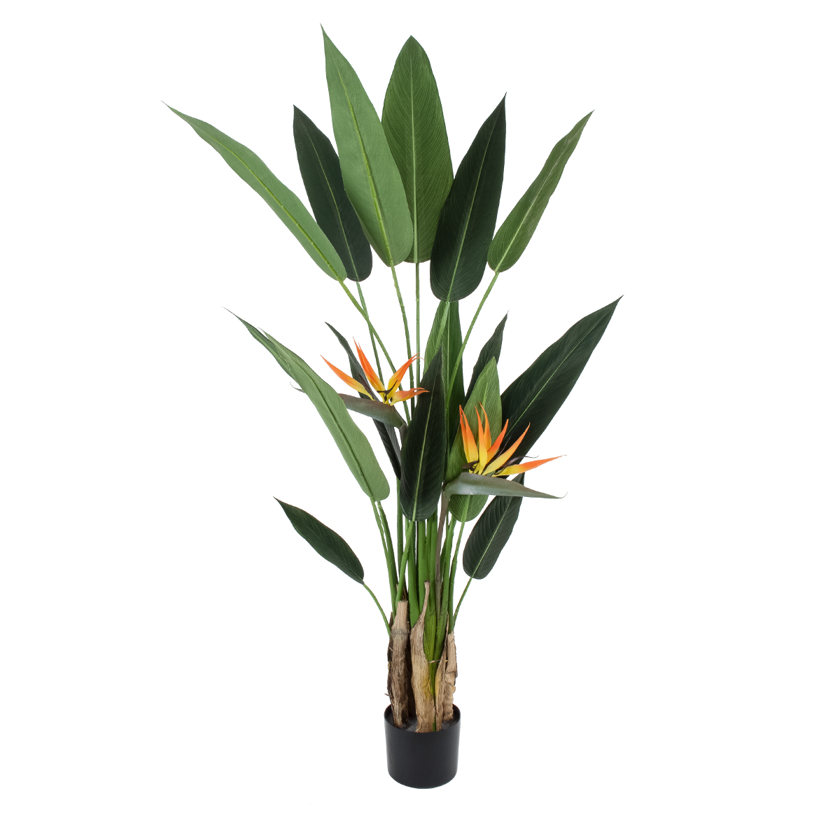 GloboStar® Artificial Garden STRELITZIA REGINAE 20032 Τεχνητό Διακοσμητικό Φυτό Στρελίτσια – Πουλί του Παραδείσου Υ140cm