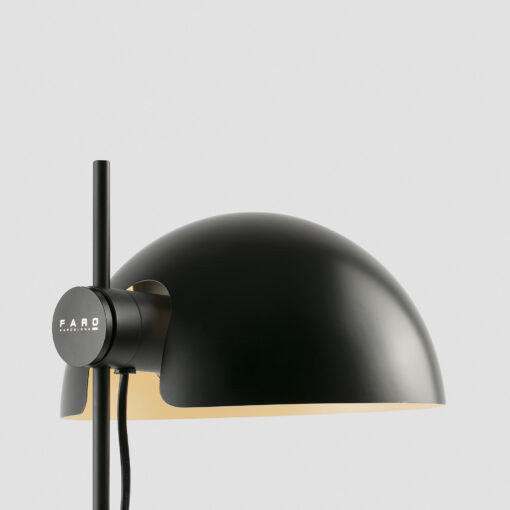 Faro Barcelona DOMINICA TABLE LAMP BLACK SHADE 1XE27 – 20033-123FR