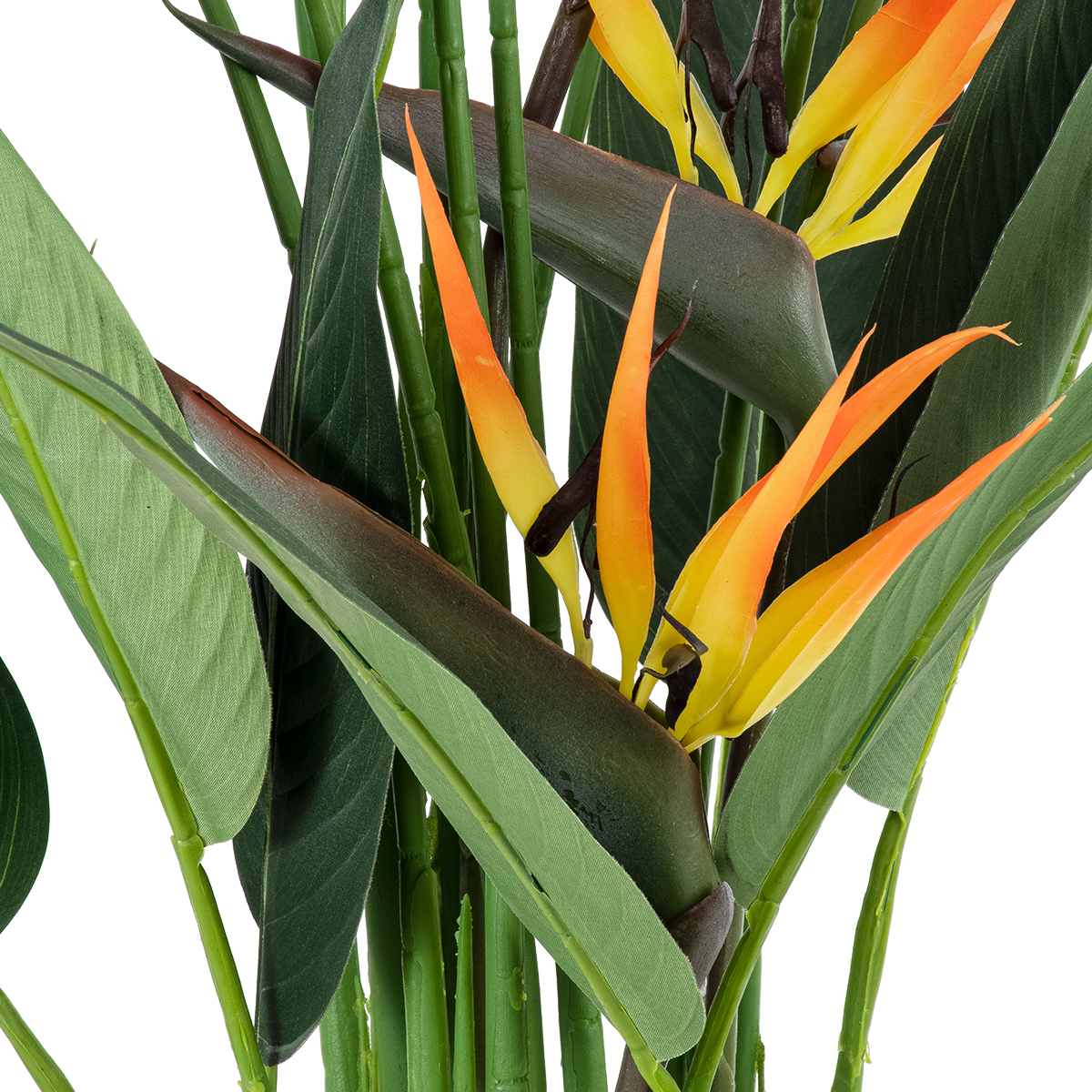 GloboStar® Artificial Garden STRELITZIA REGINAE 20033 Τεχνητό Διακοσμητικό Φυτό Στρελίτσια – Πουλί του Παραδείσου Υ180cm