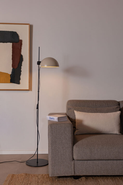 Faro Barcelona DOMINICANA FLOOR LAMP BEIGE SHADE 1XE27 – 20034-122FR