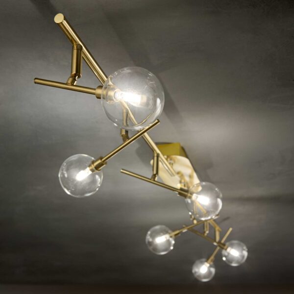 IDEAL LUX Φωτιστικό Οροφής MARACAS 6xG4 Λευκού Χρώματος – 200408