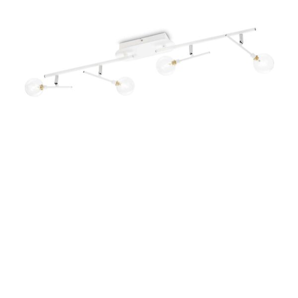 IDEAL LUX Φωτιστικό Οροφής MARACAS 4xG4 Λευκού Χρώματος – 200392