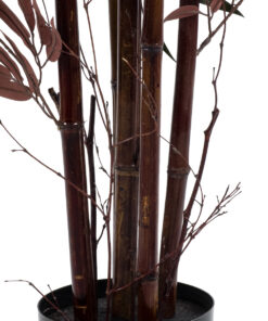 GloboStar® Artificial Garden BLOODLEAF BAMBOO 20039 Τεχνητό Διακοσμητικό Φυτό Αιματόφυλλο Μπαμπού Υ170cm