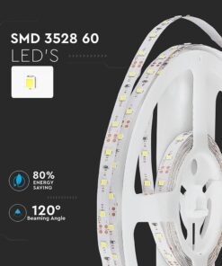 LED Ταινία 4.2W V-TAC Dimmable 420lm/m Μπλε 5 Μέτρα – 212013