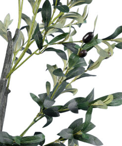GloboStar® Artificial Garden OLIVE TREE 20053 Τεχνητό Διακοσμητικό Φυτό Ελιά Υ120cm