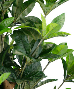 GloboStar® Artificial Garden FORTUNE GUIANA TREE 20056 Τεχνητό Διακοσμητικό Φυτό Καστανιά του Μαλαμπάρ Υ160cm