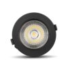 LED Φωτιστικό Χωνευτό COB 30W Μαύρο V-TAC PRO Samsung Chip 120° 2400lm Ψυχρό 6400K – 20059