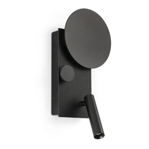 Faro Barcelona KLEE WALL L  LEFT BLACK LED10W READER 3W 2.7K DIM – 20059FR