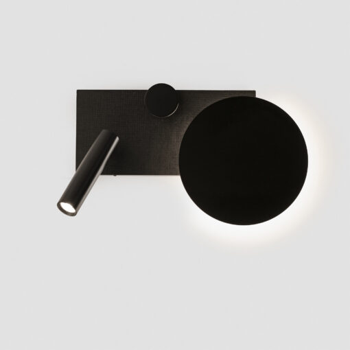 Faro Barcelona KLEE WALL L  LEFT BLACK LED10W READER 3W 2.7K DIM – 20059FR
