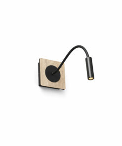 ΛΑΜΠΤΗΡΑΣ ΑΝΑΓΝΩΣΗΣ MOOD ΜΑΥΡΟΥ ΜΕ ΞΥΛΟΥ FARO – 20060