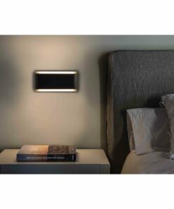 Faro Barcelona Φωτιστικό Τοίχου Led 6W Mood Μαύρο Ξύλινο – 20061