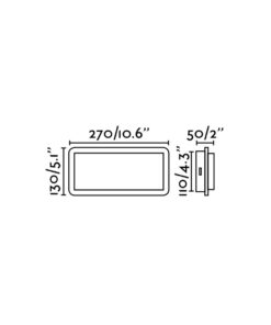 Faro Barcelona Φωτιστικό Τοίχου Led 6W Mood Μαύρο Ξύλινο – 20061